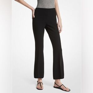 Michael Kors Collection Black Double Faced Tailored Cropped Pants made in Italy✨